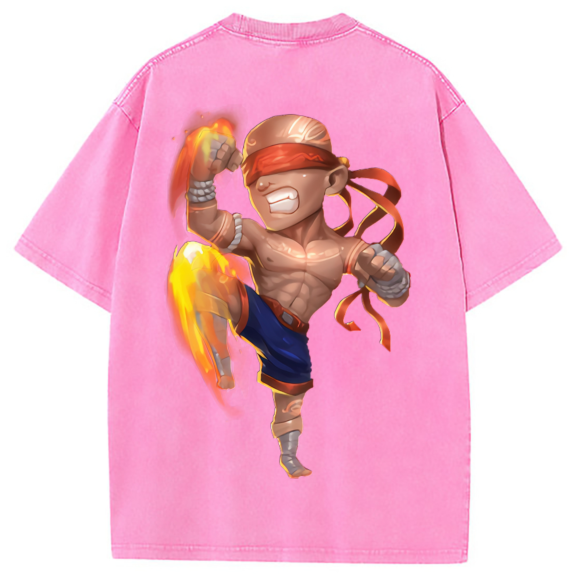 （画像用） リーグ・オブ・レジェンド League of Legends LOL 綿100% ヴィンテージ風 半袖Tシャツ（背面プリント）
